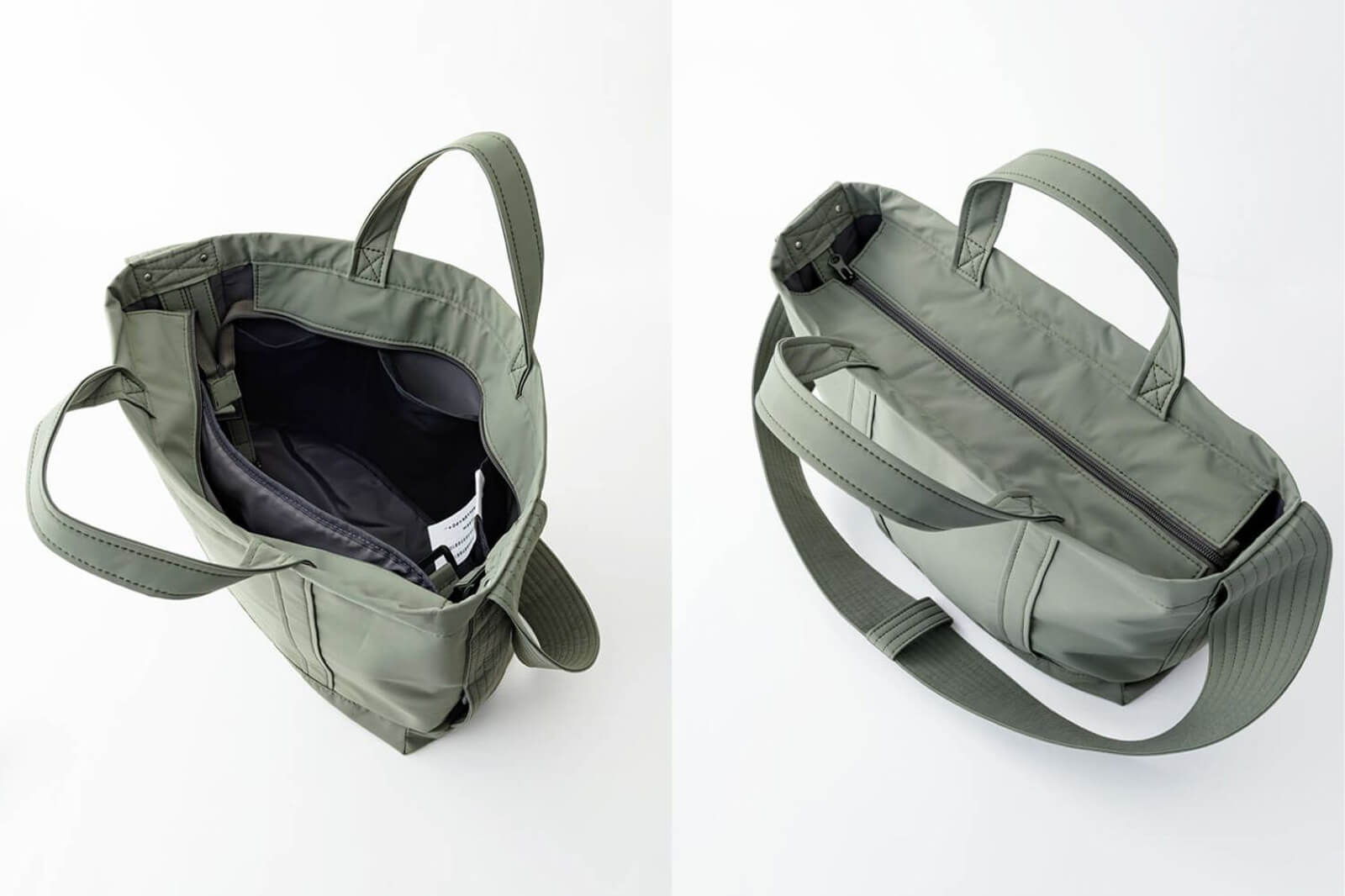 CONTAINER TOTE BAG M MOSS / 3wayペアレンツトートバッグ M