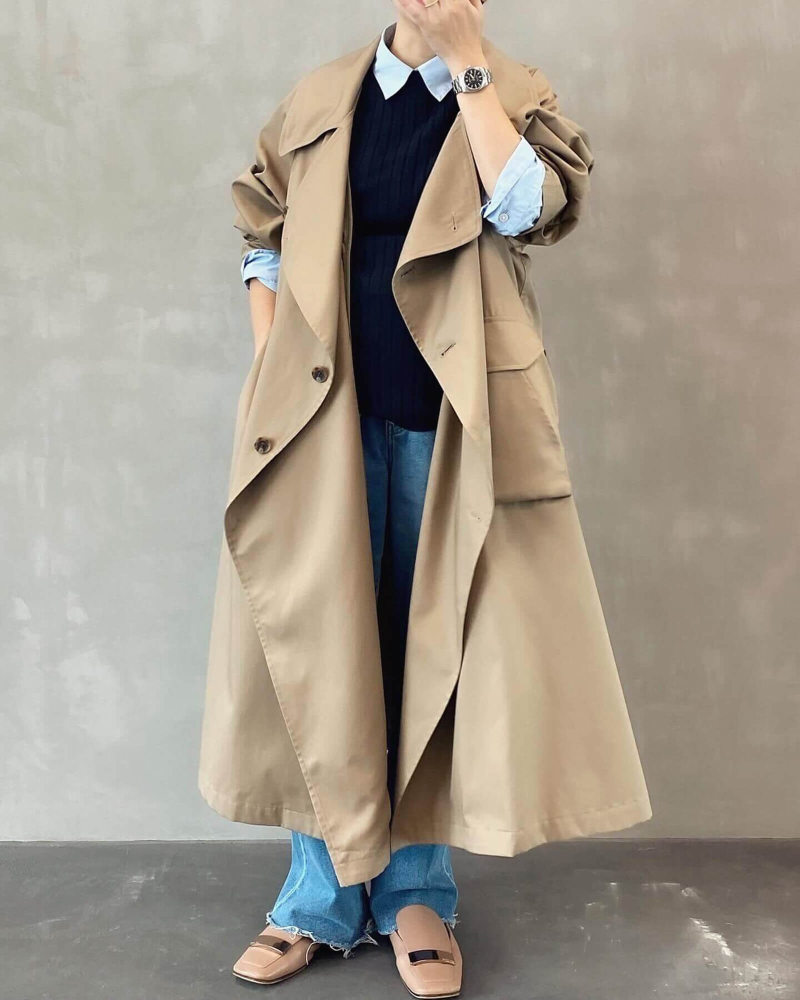 ベビーキャリアコート<ROOMY RAINCOAT>着用レポート!