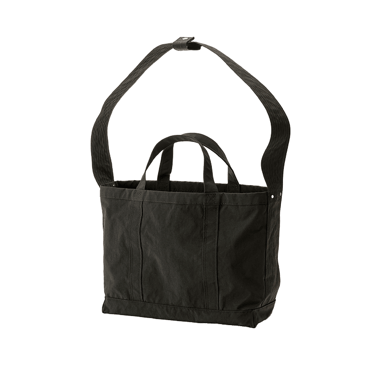 CONTAINER TOTE BAG M # BLACK